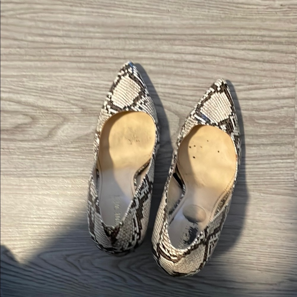 Snakeskin Pattern Women's Shoes